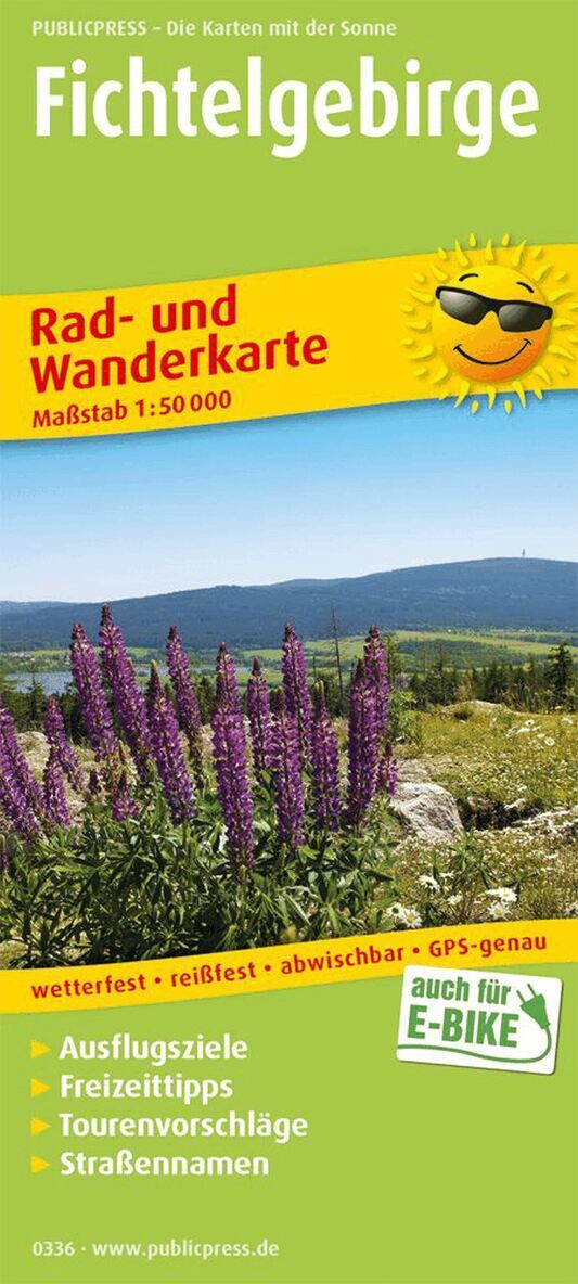 Freytag-Berndt - Fichtel Mountains. Tillgänglighet: Lägg i varukorg