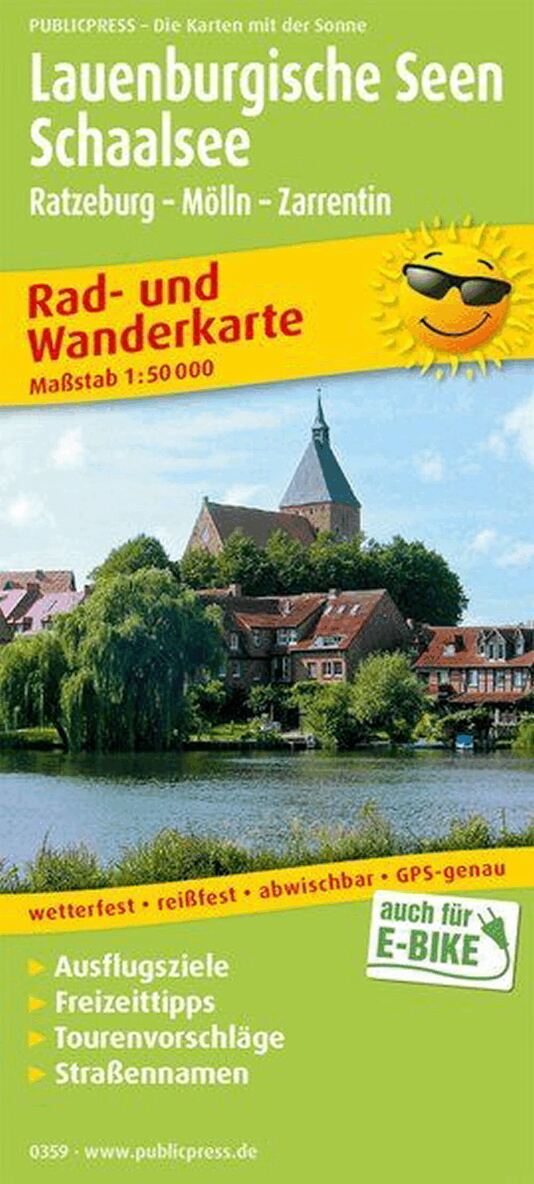Freytag-Berndt - Lauenburgische Lakes - Schaalsee. Tillgänglighet: Lägg i varukorg