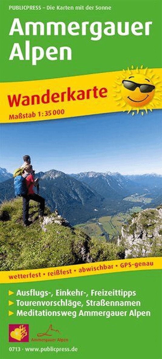 Freytag-Berndt - Ammergauer Alps. Tillgänglighet: Lägg i varukorg