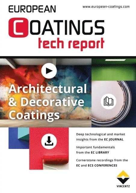 Vincentz Network GmbH & Co KG - Ec tech report architectural and decorative coatings, E-bok