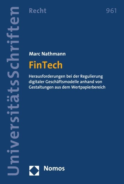 Marc Nathmann - FinTech, E-bok. Tillgänglighet: Lägg i varukorg