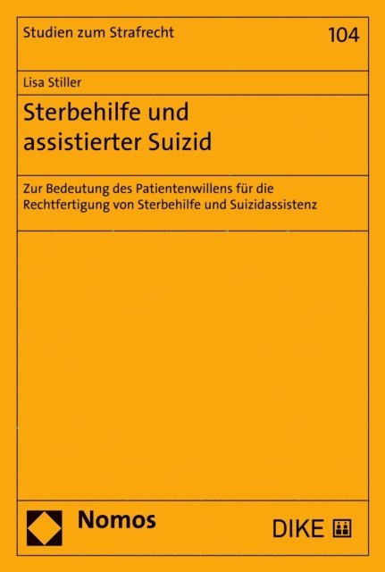 Lisa Stiller - Sterbehilfe und assistierter Suizid, E-bok