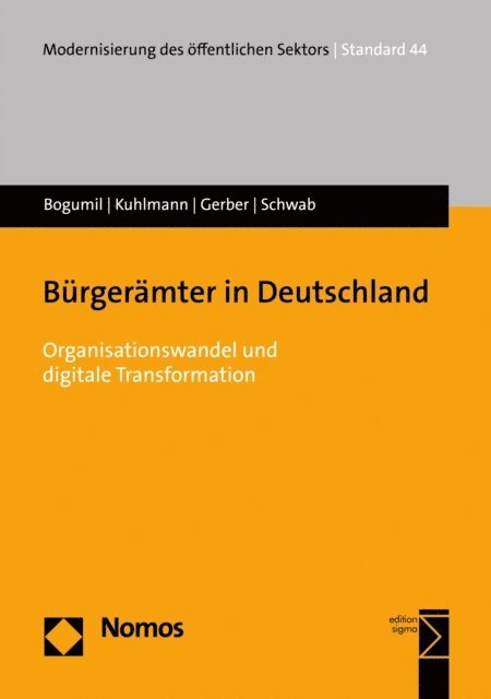 Christian Schwab, Sascha Gerber, Sabine Kuhlmann, Jorg Bogumil - Bürgerämter in Deutschland, E-bok