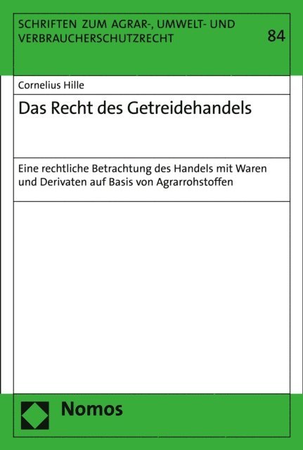 Das Recht des Getreidehandels