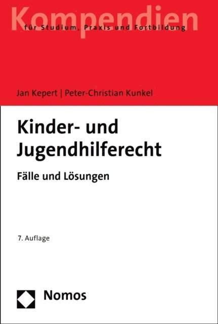 Peter-Christian Kunkel, Jan Kepert - Kinder- und Jugendhilferecht, E-bok