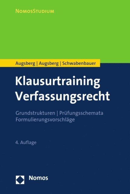 Thomas Schwabenbauer, Steffen Augsberg, Ino Augsberg - Klausurtraining Verfassungsrecht, E-bok