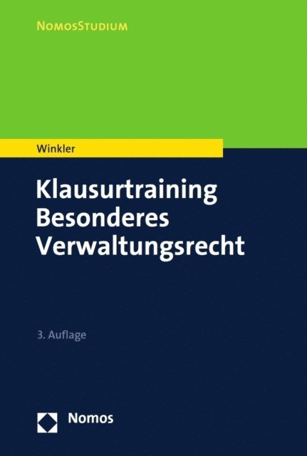 Markus Winkler - Klausurtraining Besonderes Verwaltungsrecht, E-bok