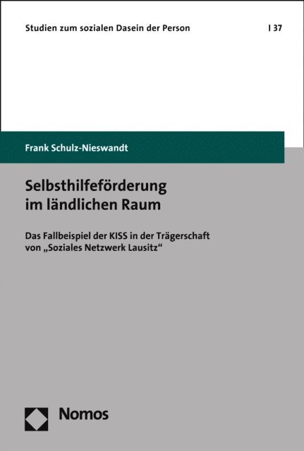 Frank Schulz-Nieswandt - Selbsthilfeförderung im ländlichen Raum, E-bok