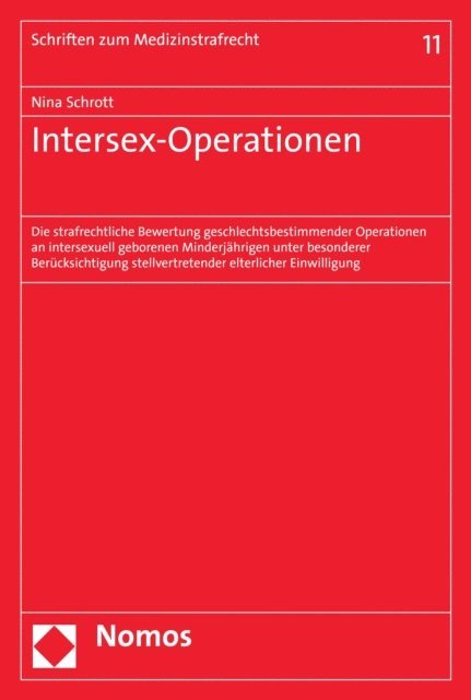 Nina Schrott - Intersex-Operationen, E-bok