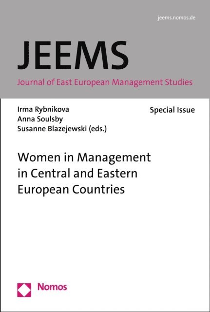 Susanne Blazejewski, Anna Soulsby, Irma Rybnikova - Women in Management in Central and Eastern European Countries, E-bok