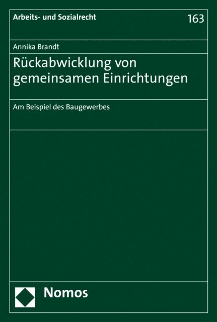 Annika Brandt - Rückabwicklung von gemeinsamen Einrichtungen, E-bok
