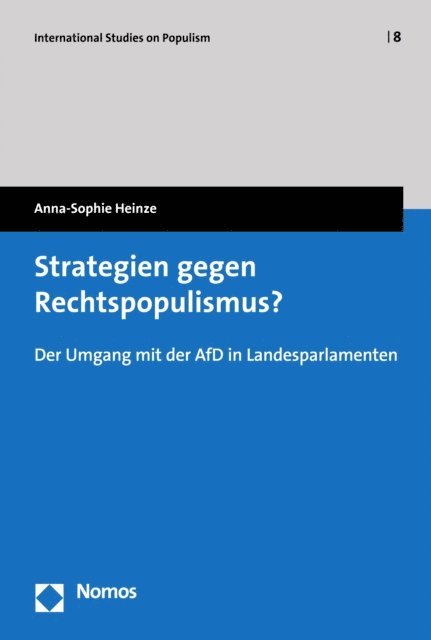 Anna-Sophie Heinze - Strategien gegen Rechtspopulismus?, E-bok