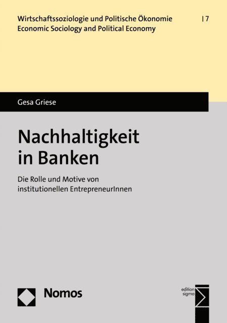 Gesa Griese - Nachhaltigkeit in Banken, E-bok