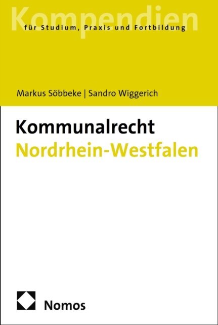 Sandro Wiggerich, Markus Sobbeke - Kommunalrecht Nordrhein-Westfalen, E-bok