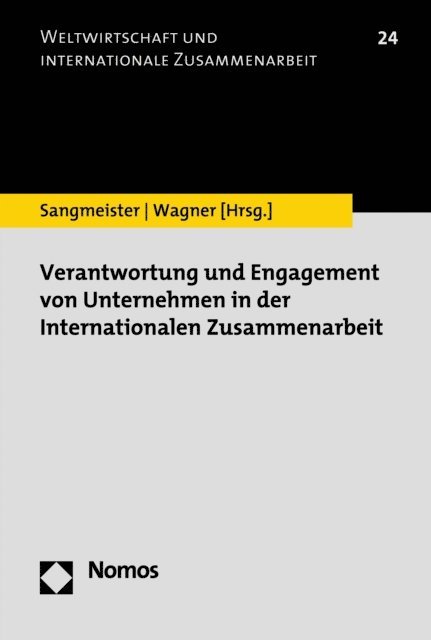 Heike Wagner, Hartmut Sangmeister - Verantwortung und Engagement von Unternehmen in der Internationalen Zusammenarbeit, E-bok