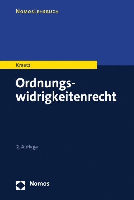 Erik Kraatz - Ordnungswidrigkeitenrecht, E-bok