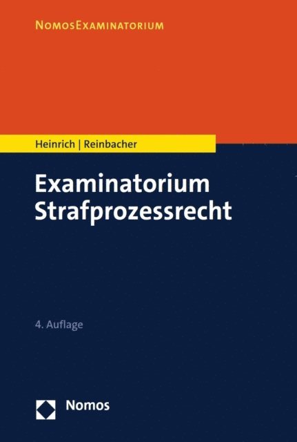 Tobias Reinbacher, Bernd Heinrich - Examinatorium Strafprozessrecht, E-bok
