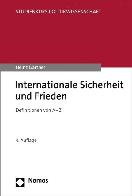 Heinz Gartner - Internationale Sicherheit und Frieden, E-bok