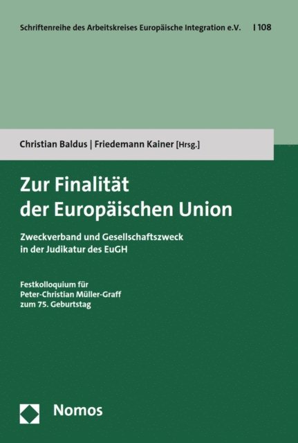 Friedemann Kainer, Christian Baldus - Zur Finalität der Europäischen Union, E-bok