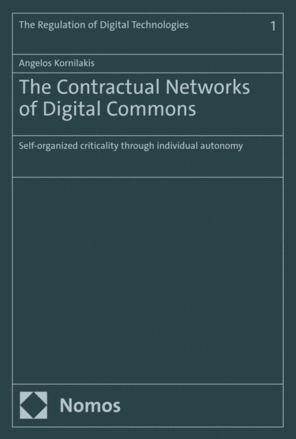 Angelos Kornilakis - Contractual Networks of Digital Commons, E-bok