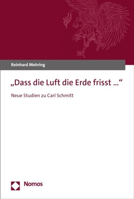 Reinhard Mehring - „Dass die Luft die Erde frisst…“, E-bok