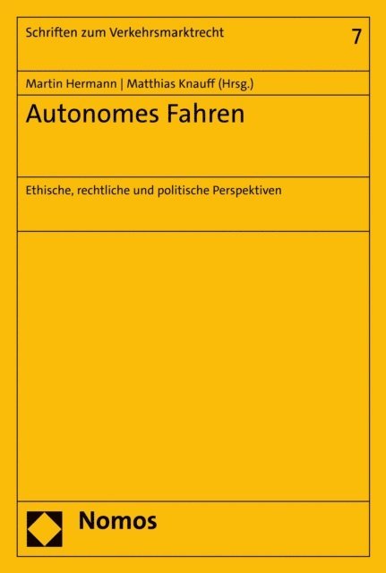Matthias Knauff, Martin Hermann - Autonomes Fahren, E-bok