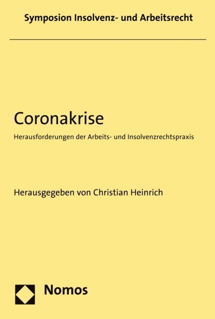 Christian Heinrich - Coronakrise, E-bok