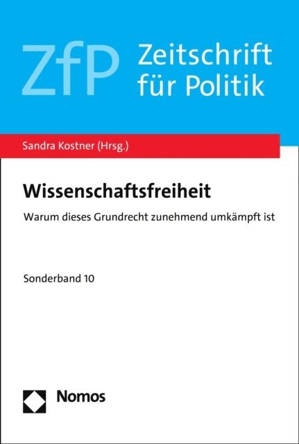 Sandra Kostner - Wissenschaftsfreiheit, E-bok