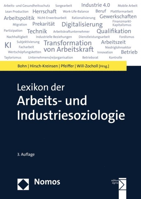Mascha Will-Zocholl, Sabine Pfeiffer, Hartmut Hirsch-Kreinsen, Rainer Bohn - Lexikon der Arbeits- und Industriesoziologie, E-bok