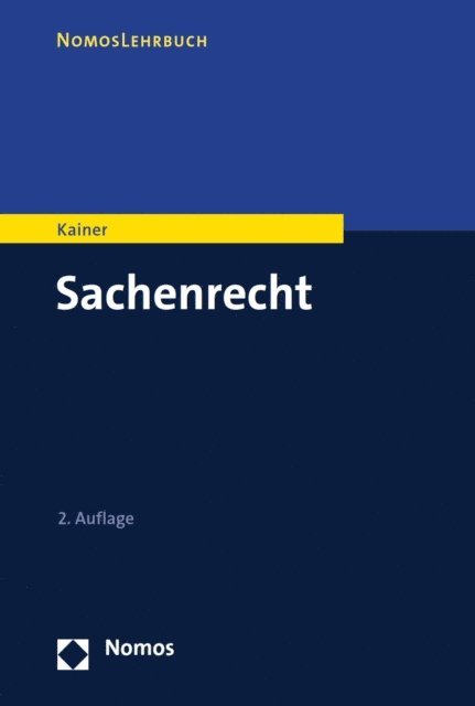 Friedemann Kainer - Sachenrecht, E-bok