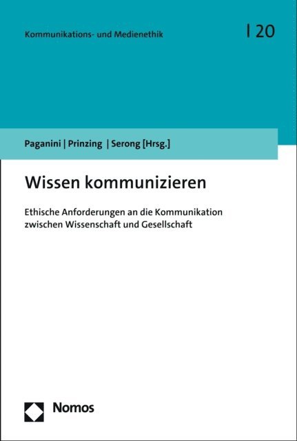 Julia Serong, Marlis Prinzing, Claudia Paganini - Wissen kommunizieren, E-bok