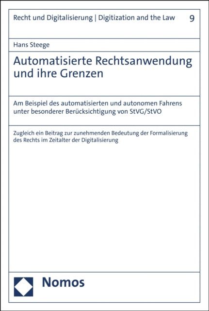 Hans Steege - Automatisierte Rechtsanwendung und ihre Grenzen, E-bok