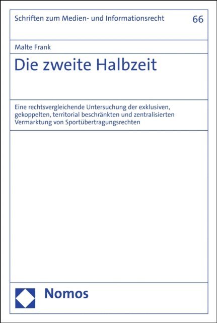 Malte Frank - Die zweite Halbzeit, E-bok