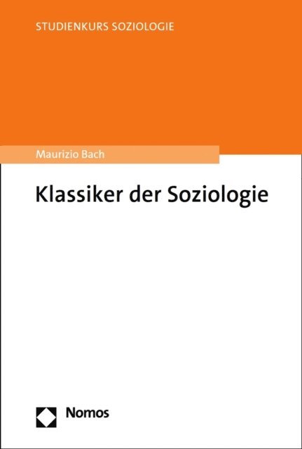 Maurizio Bach - Klassiker der Soziologie, E-bok