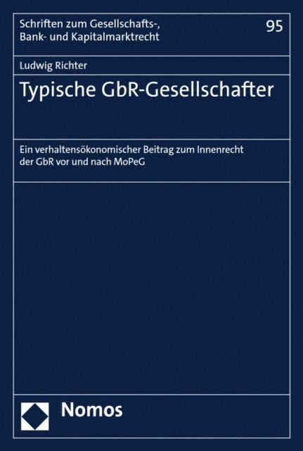 Ludwig Richter - Typische GbR-Gesellschafter, E-bok