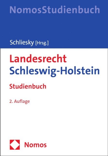 Utz Schliesky - Landesrecht Schleswig-Holstein, E-bok
