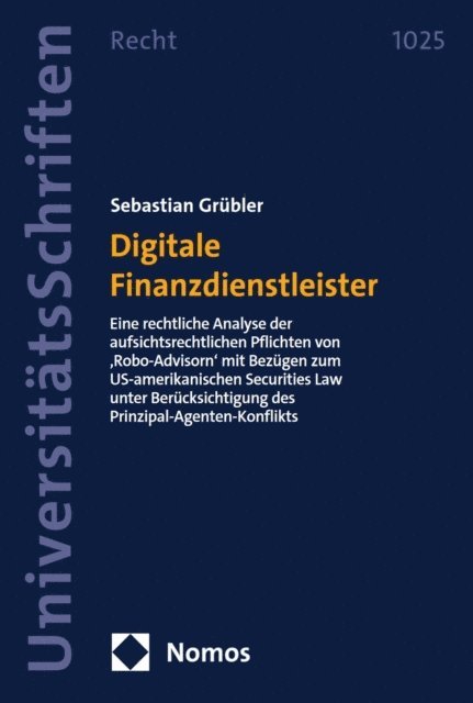 Sebastian Grubler - Digitale Finanzdienstleister, E-bok