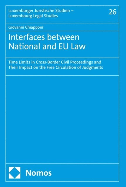 Giovanni Chiapponi - Interfaces between National and EU Law, E-bok. Tillgänglighet: Lägg i varukorg