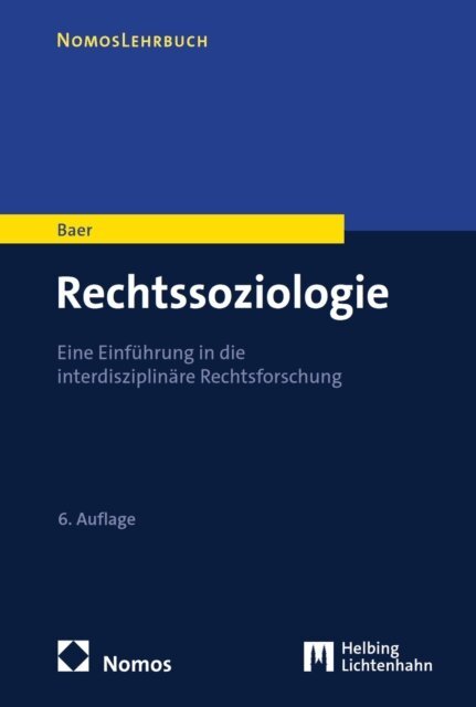 Susanne Baer - Rechtssoziologie, E-bok