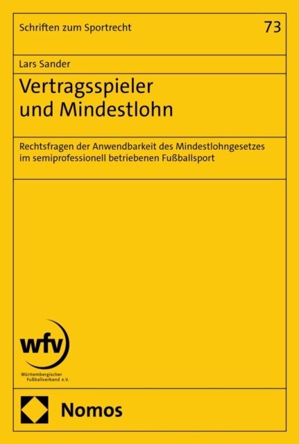 Lars Sander - Vertragsspieler und Mindestlohn, E-bok