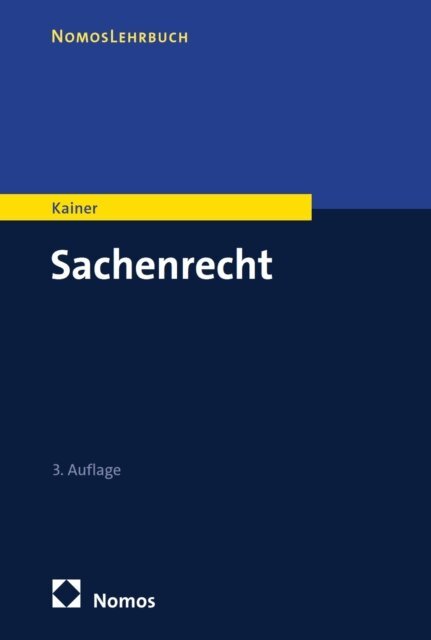 Friedemann Kainer - Sachenrecht, E-bok