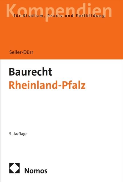 Carmen Seiler-Durr - Baurecht Rheinland-Pfalz, E-bok
