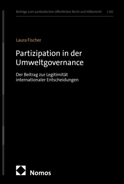 Laura Fischer - Partizipation in der Umweltgovernance, E-bok. Tillgänglighet: Lägg i varukorg