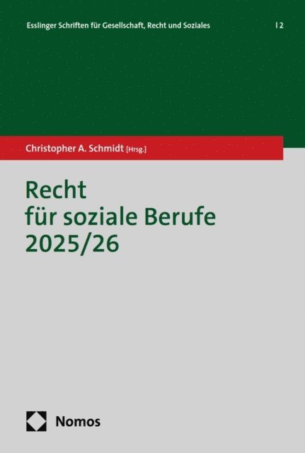 Christopher A. Schmidt - Recht für soziale Berufe 2025/26, E-bok