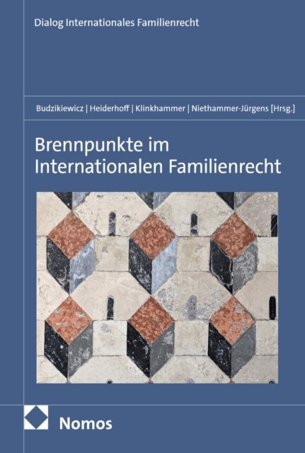 Kerstin Niethammer-Jurgens, Frank Klinkhammer, Bettina Heiderhoff, Christine Budzikiewicz - Brennpunkte im Internationalen Familienrecht, E-bok