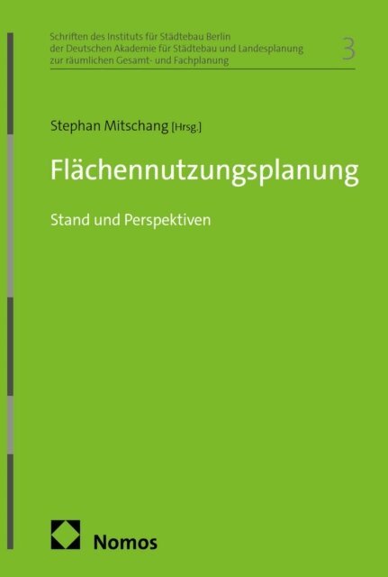 Stephan Mitschang - Flachennutzungsplanung, E-bok