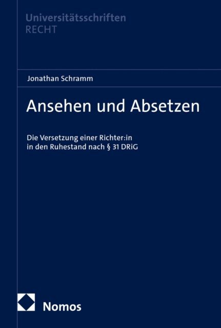 Jonathan Schramm - Ansehen und Absetzen, E-bok