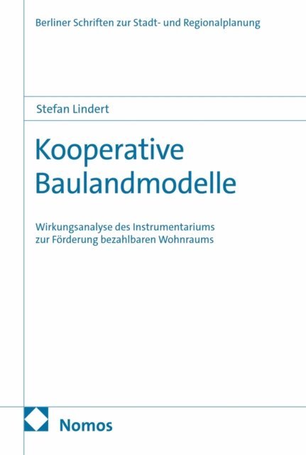Stefan Lindert - Kooperative Baulandmodelle, E-bok