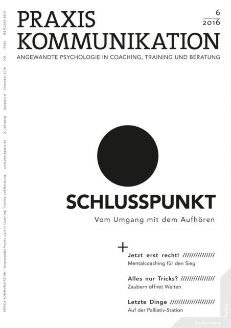 Junfermann Verlag - Praxis Kommunikation 6/2016 Einzelheft, E-bok