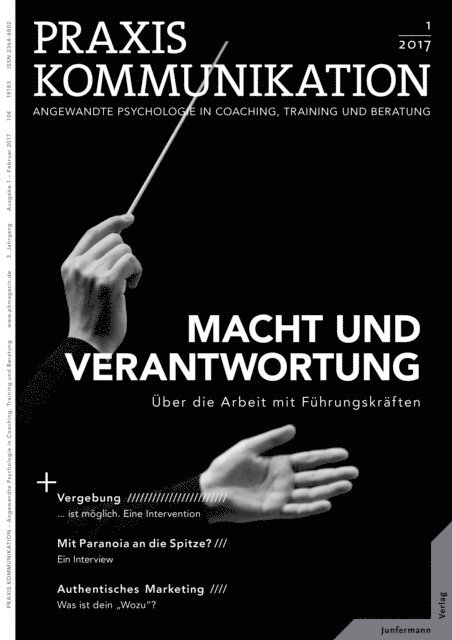 Junfermann Verlag - Praxis Kommunikation 1/2017 Einzelheft, E-bok